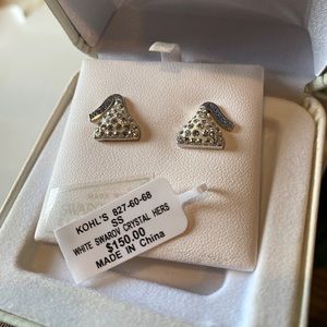 Swarovski Hershey’s Kiss Earrings
